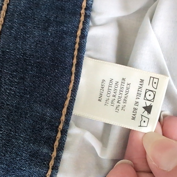 Sneak Peek High Rise 5 Button Fly Distressed Skinny Jeans Size 7/28 - Picture 12 of 16